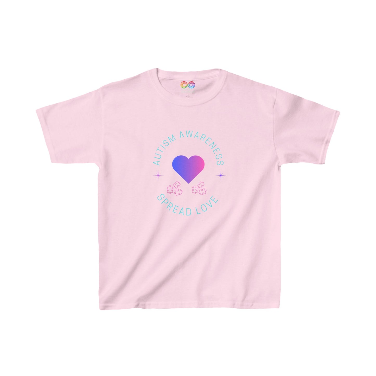 Kids Heavy Cotton™ Tee- Autism Awareness
