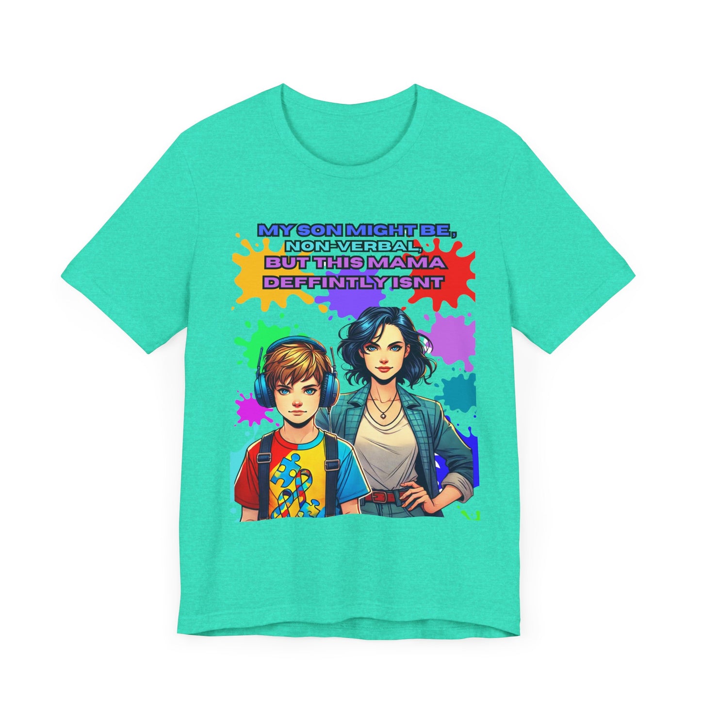 Autism Awareness Unisex Tee // a Mothers love.