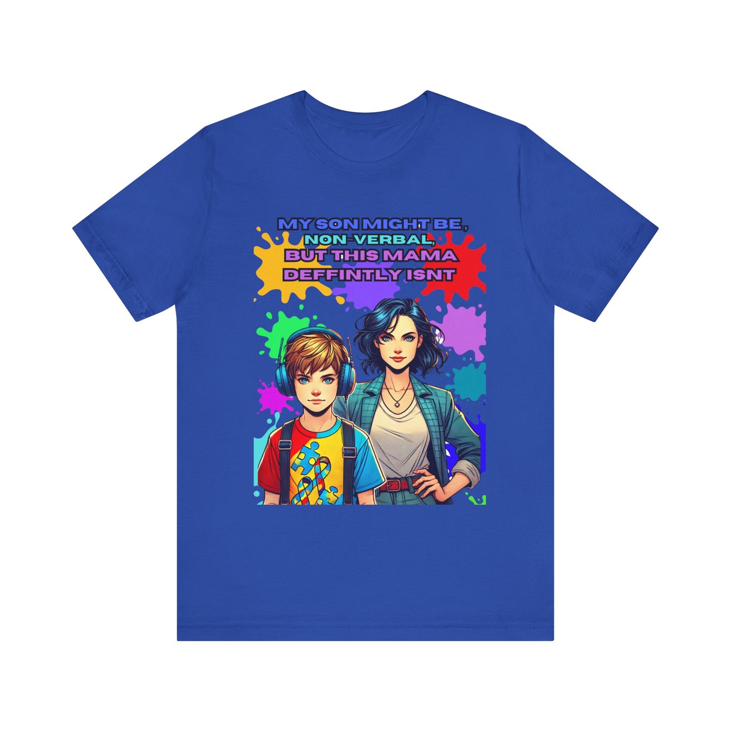 Autism Awareness Unisex Tee // a Mothers love.