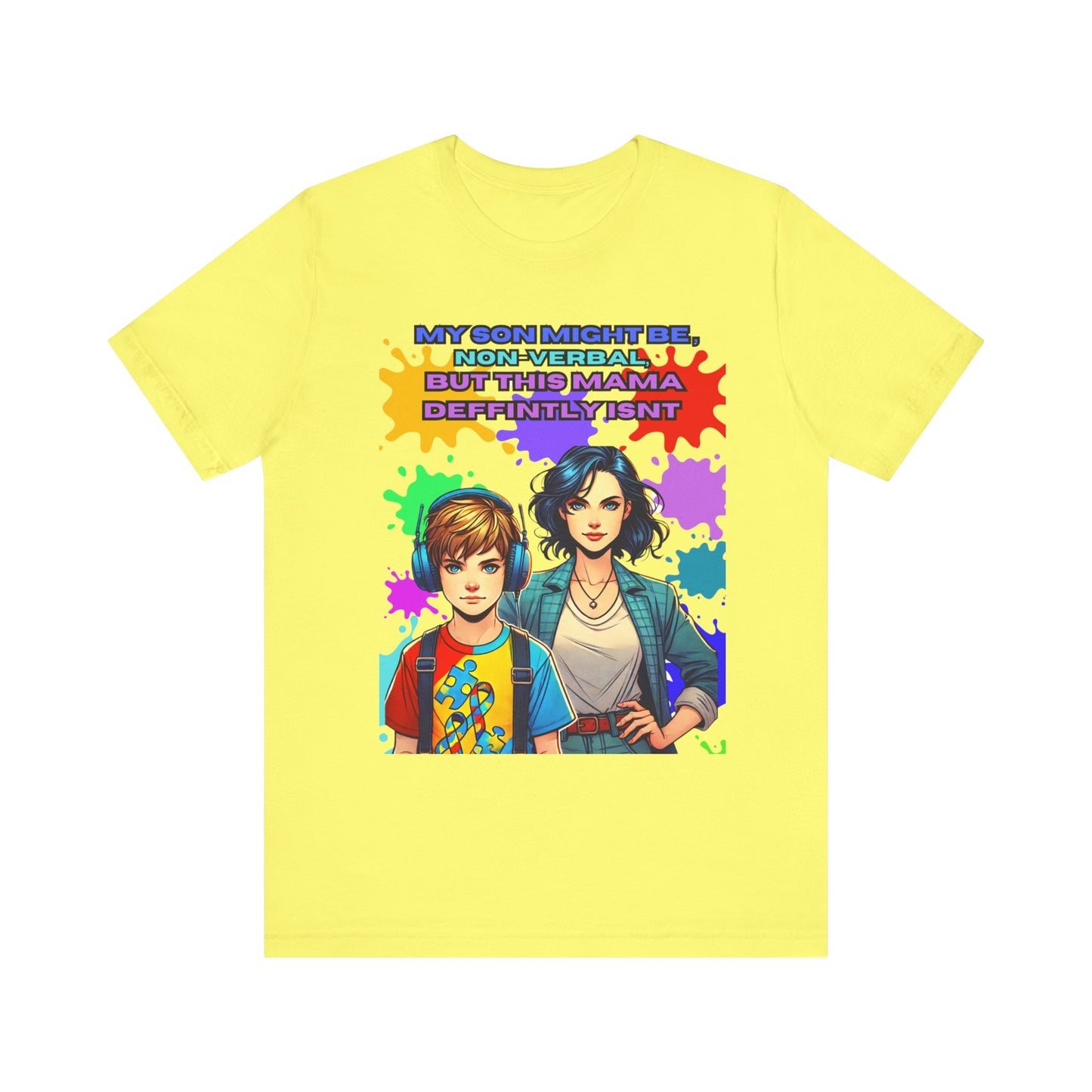 Autism Awareness Unisex Tee // a Mothers love.