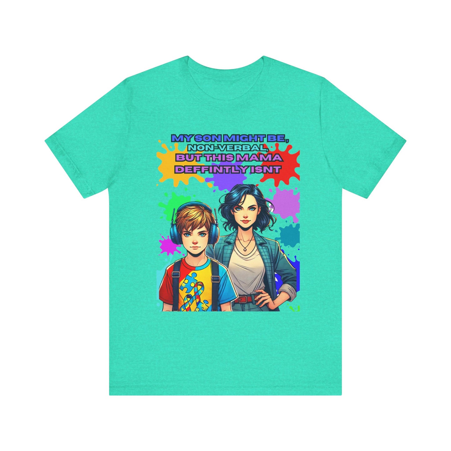 Autism Awareness Unisex Tee // a Mothers love.