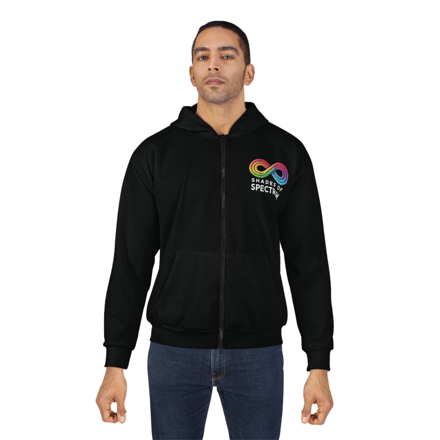 Autistic Awareness Zip Hoodie