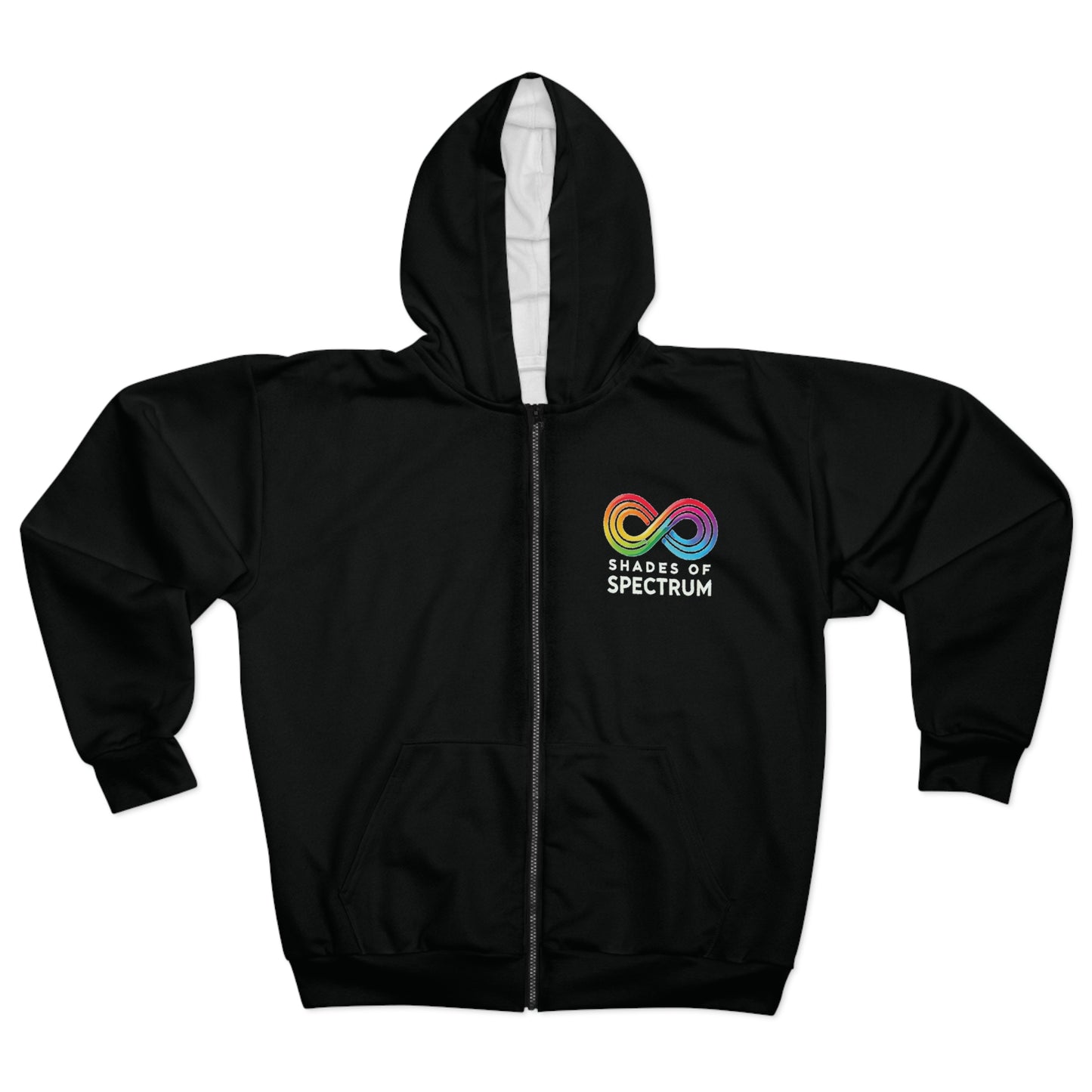 Autistic Awareness Zip Hoodie