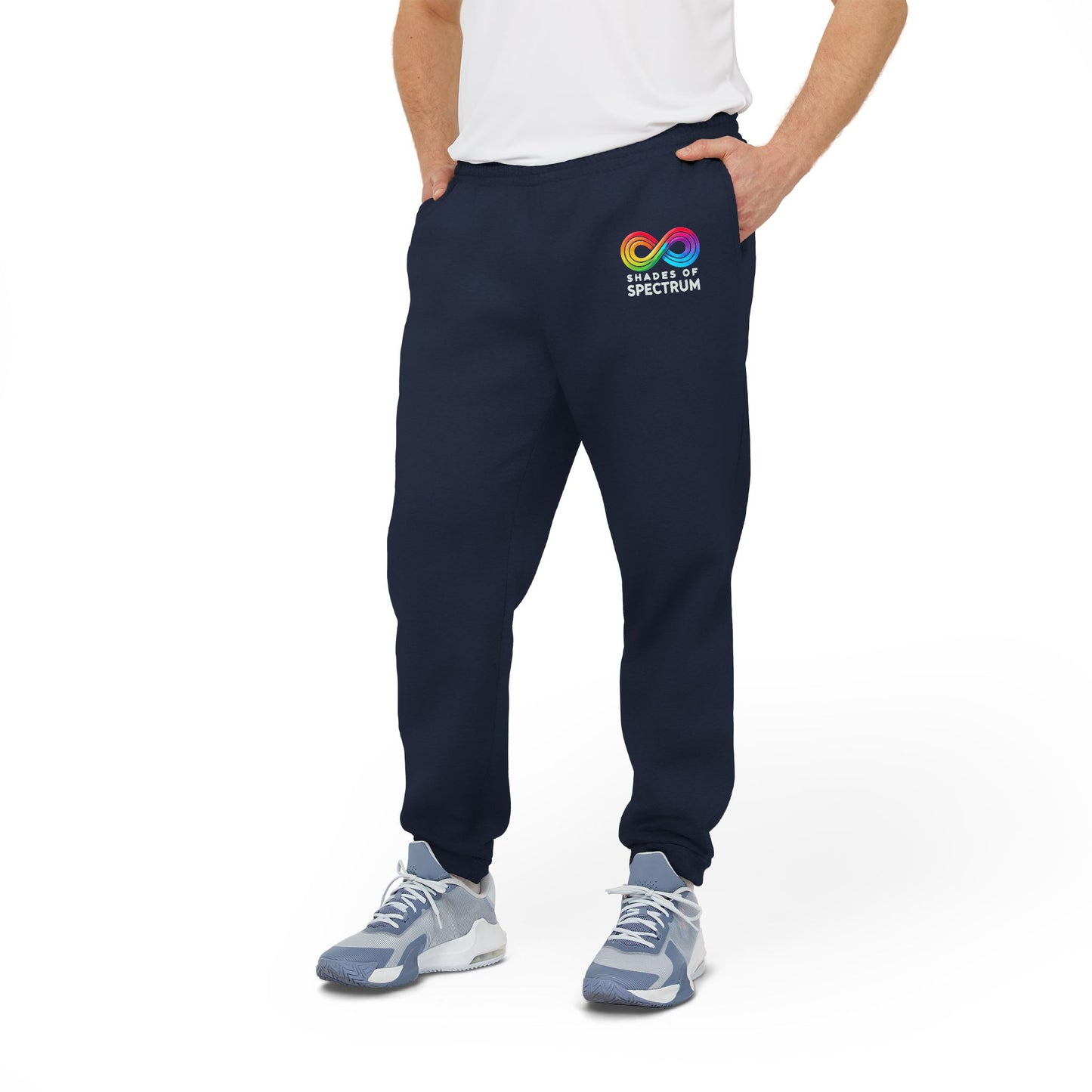 Fleece Joggers - Autism Awareness Design- adidas®