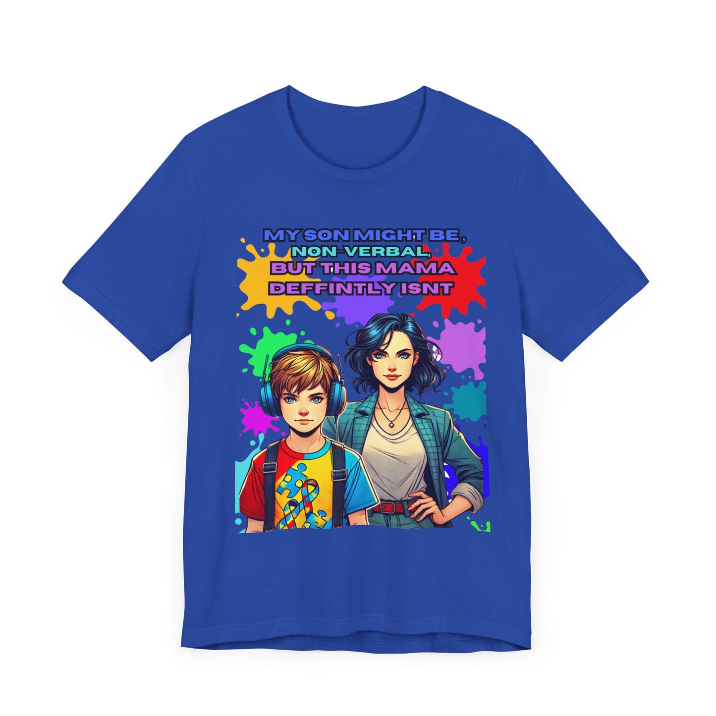 Autism Awareness Unisex Tee // a Mothers love.