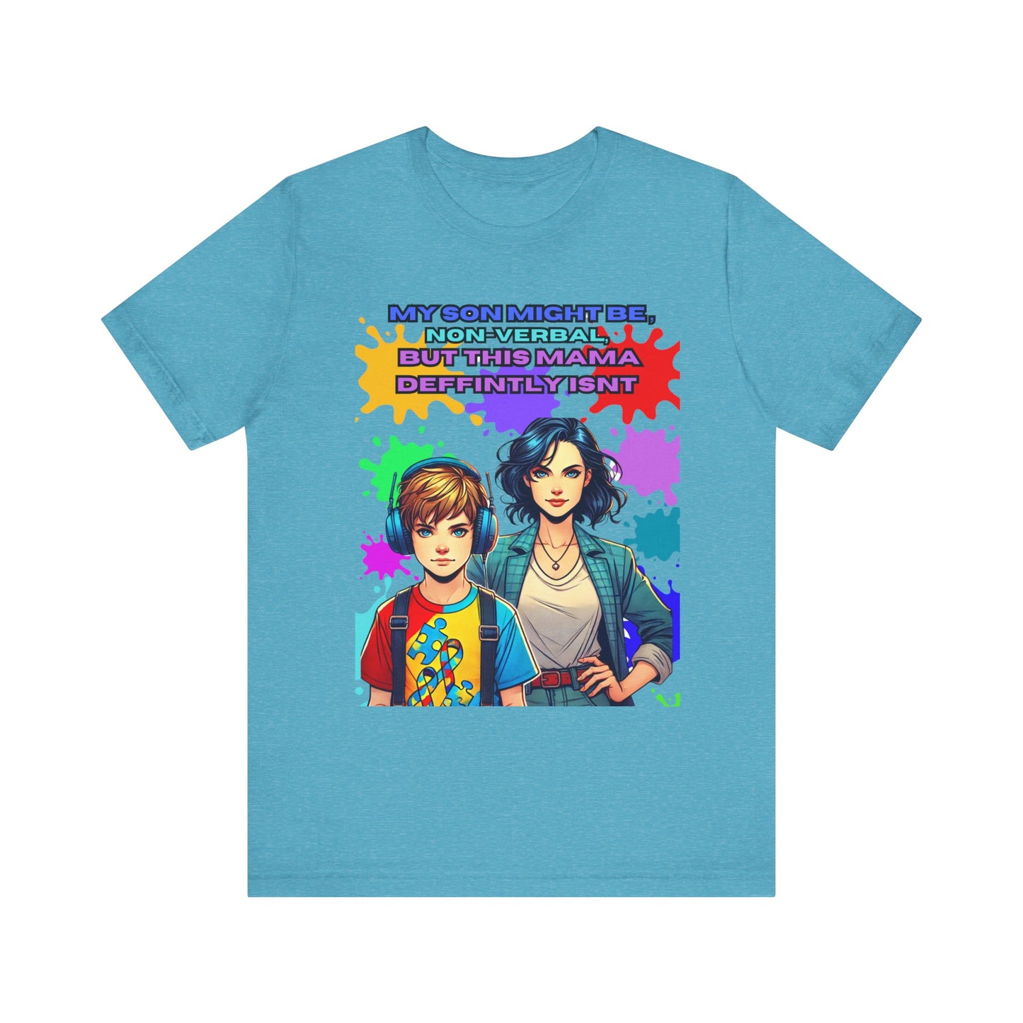 Autism Awareness Unisex Tee // a Mothers love.