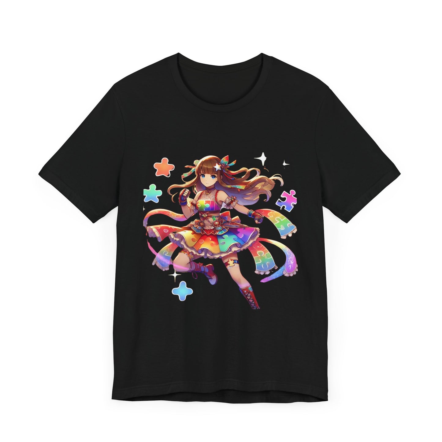 Autism Warrior Princess- Unisex Jersey Short Sleeve T-Shirt -