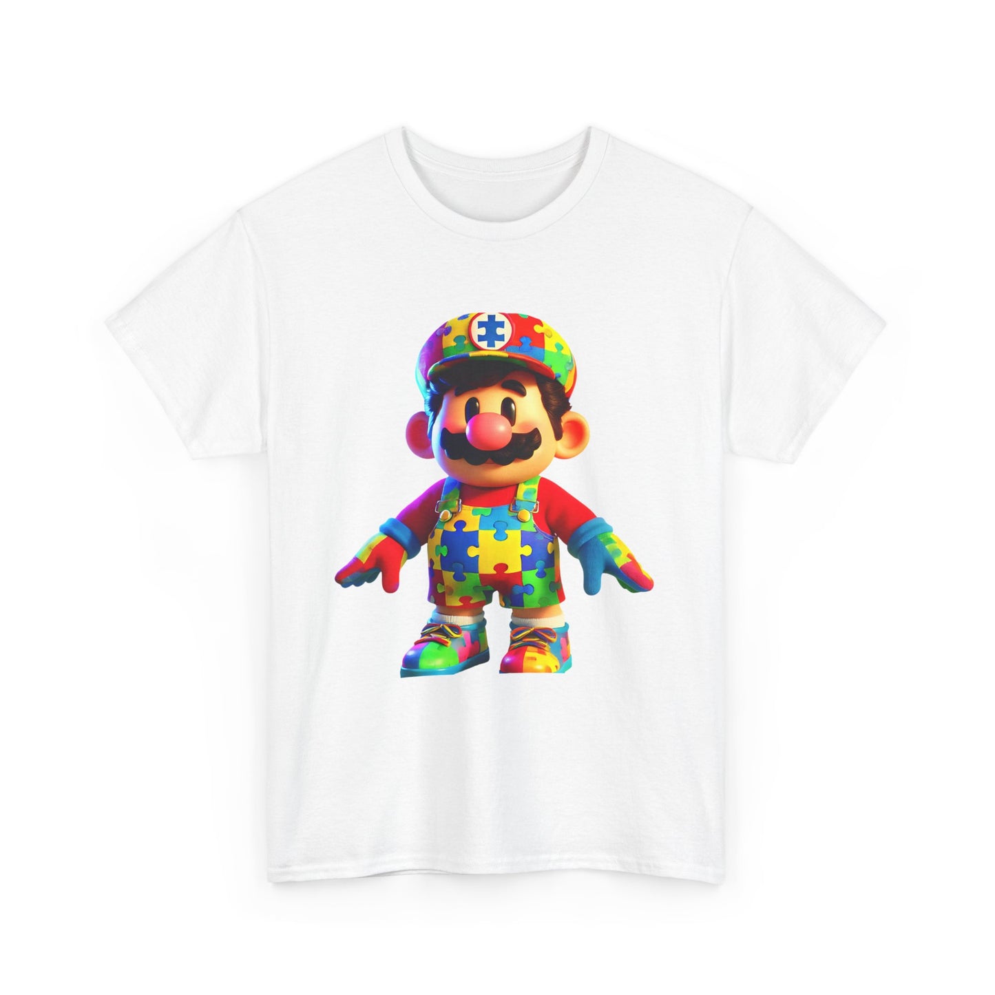 AUTISM AWARENESS- Unisex Heavy Cotton Tee