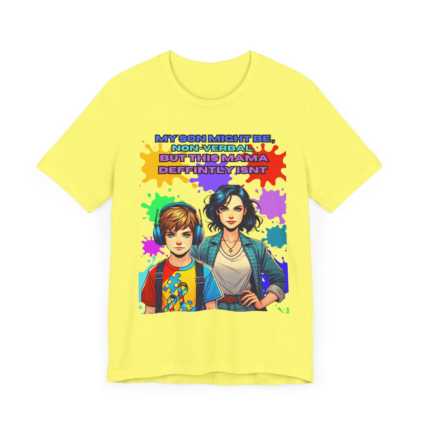 Autism Awareness Unisex Tee // a Mothers love.