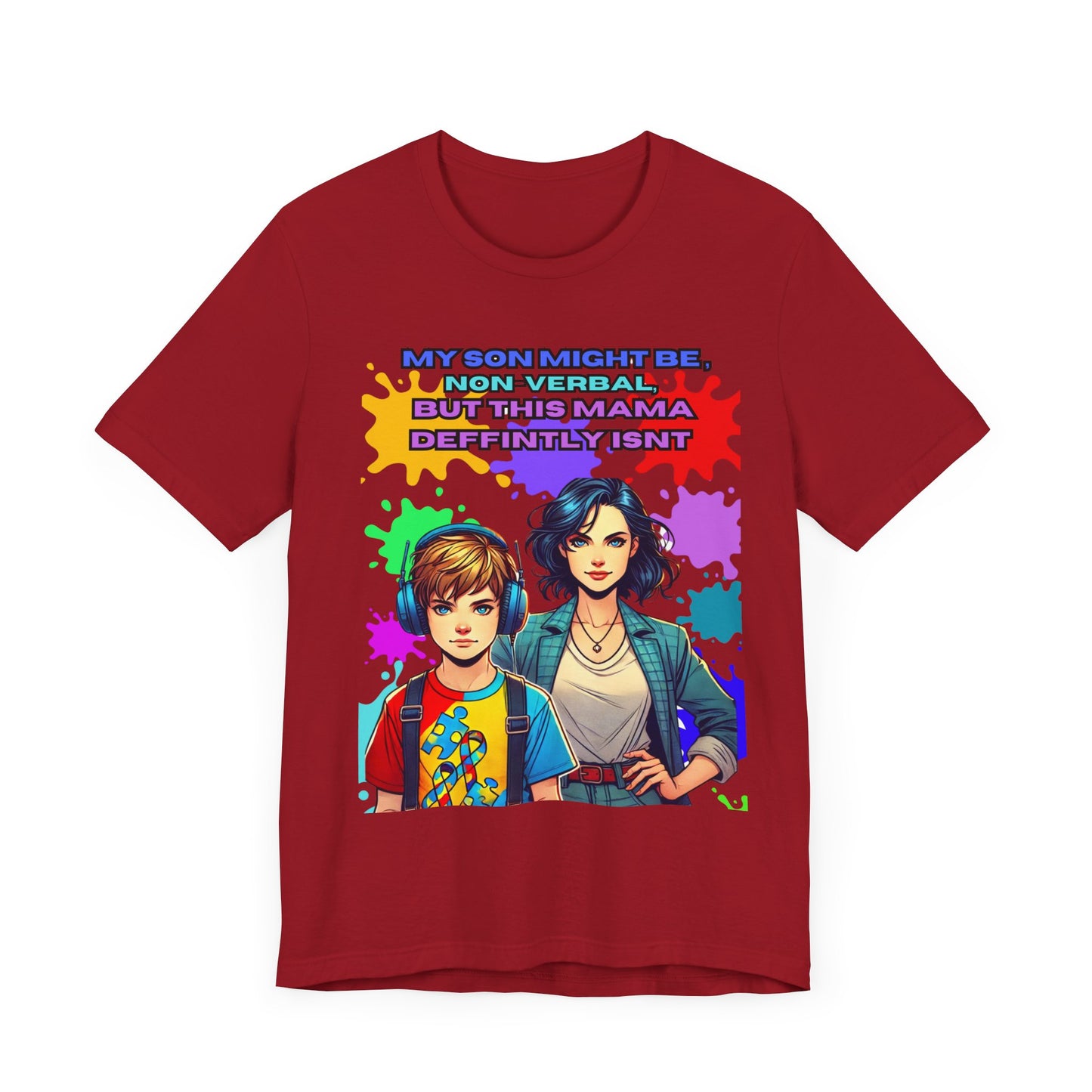 Autism Awareness Unisex Tee // a Mothers love.
