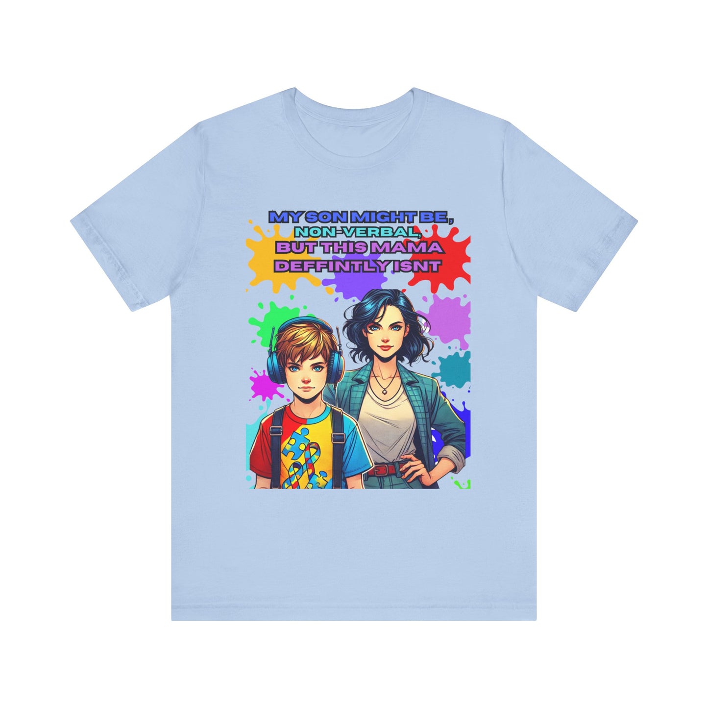 Autism Awareness Unisex Tee // a Mothers love.