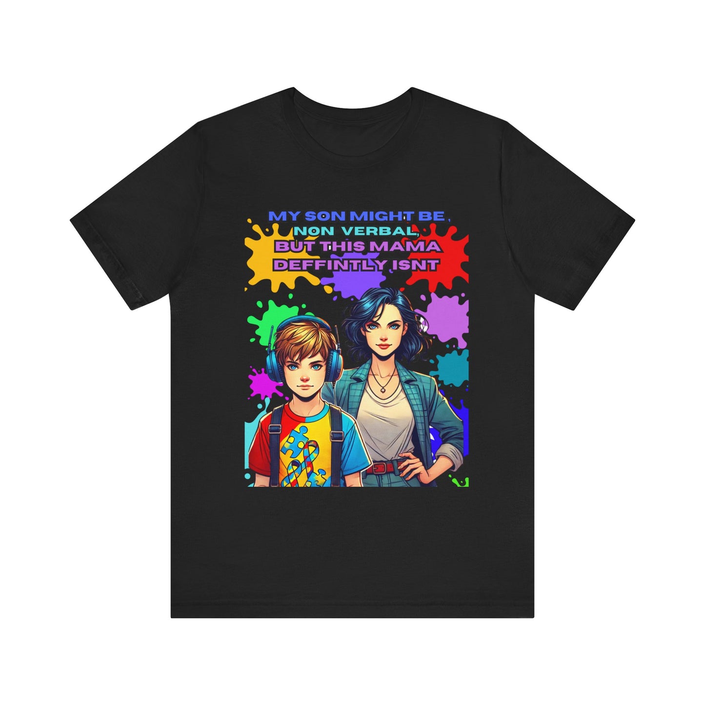 Autism Awareness Unisex Tee // a Mothers love.