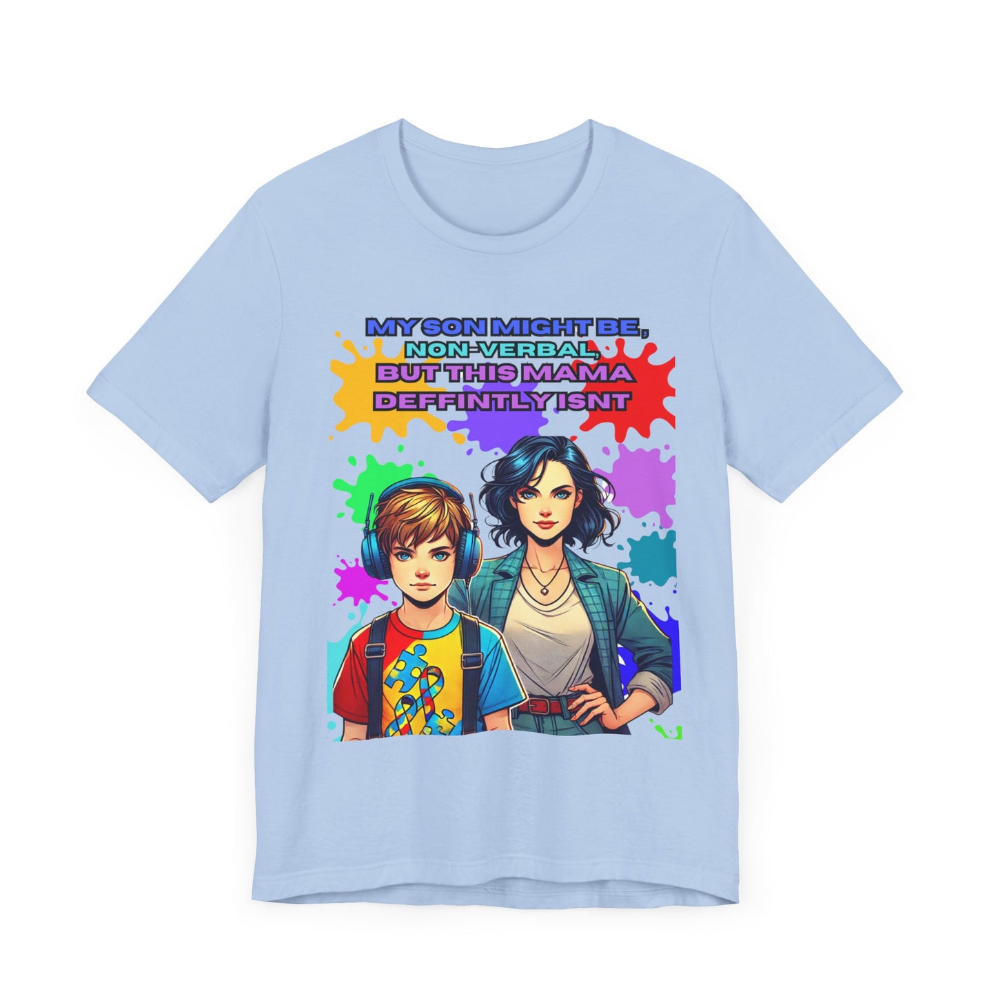 Autism Awareness Unisex Tee // a Mothers love.