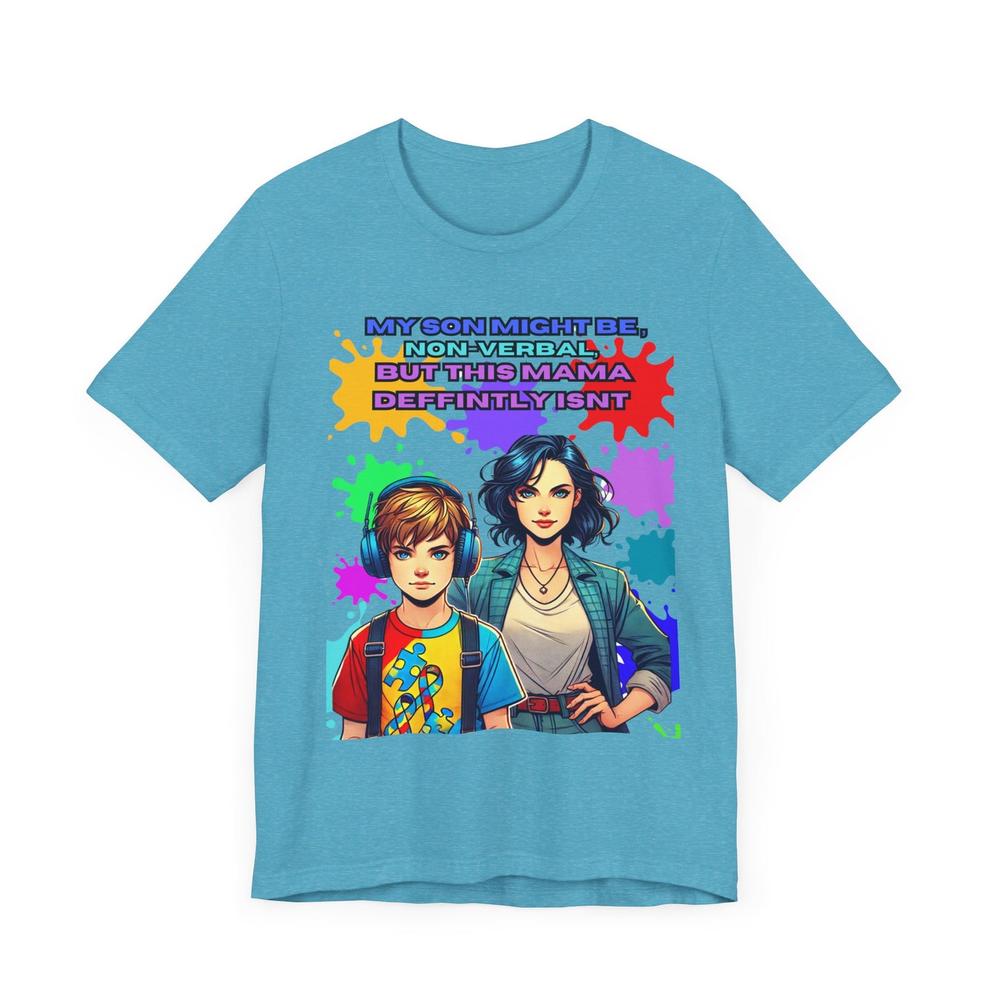 Autism Awareness Unisex Tee // a Mothers love.
