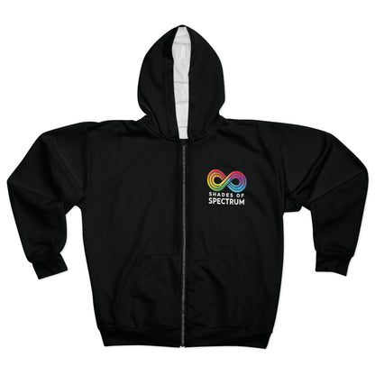 Autistic Awareness Zip Hoodie