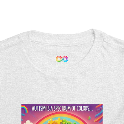 Toddler Tee - Autism Spectrum of Colors Shirt