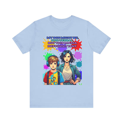 Autism Awareness Unisex Tee // a Mothers love.