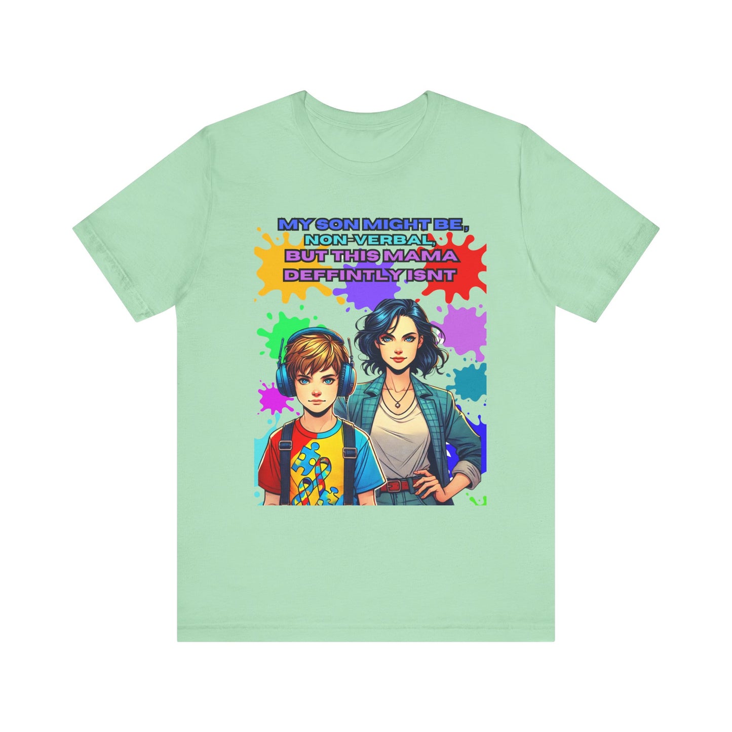 Autism Awareness Unisex Tee // a Mothers love.