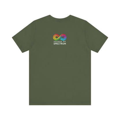 Autism Awareness Funny Einstein Design- Unisex Tee
