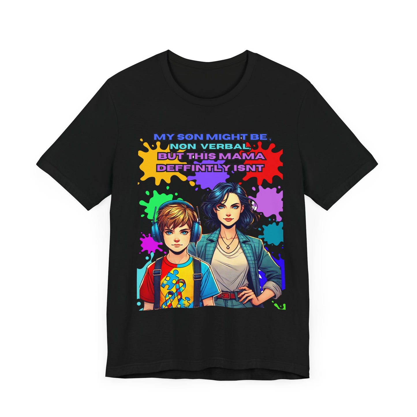 Autism Awareness Unisex Tee // a Mothers love.